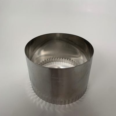 DIN inox verbindingspijp dia 150 mm L=95mm